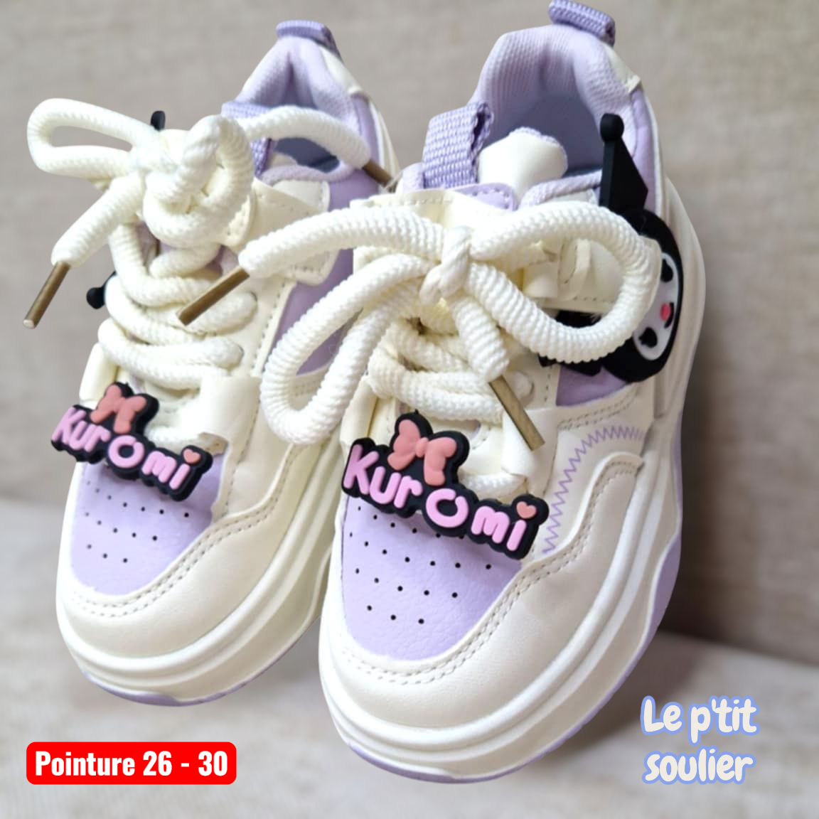 Basket 👟Confort optimal grâce à une semelle souple et légère.