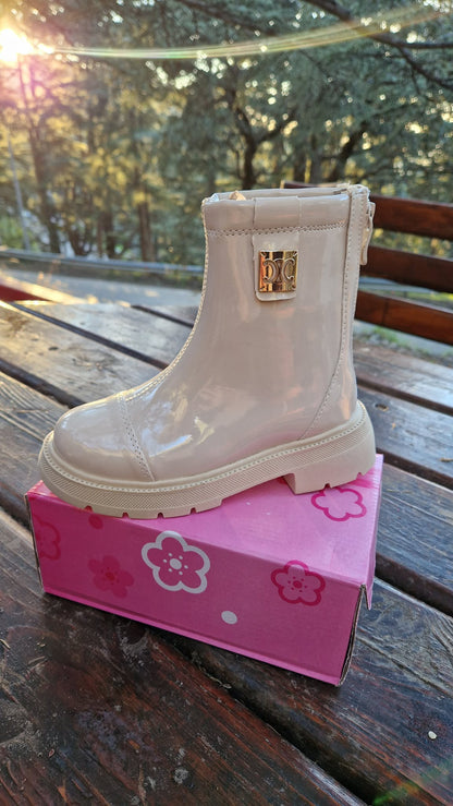 Bottines Chic pour Fille – Style Brillant & Tendance